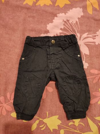 Pantalon noir 3 mois