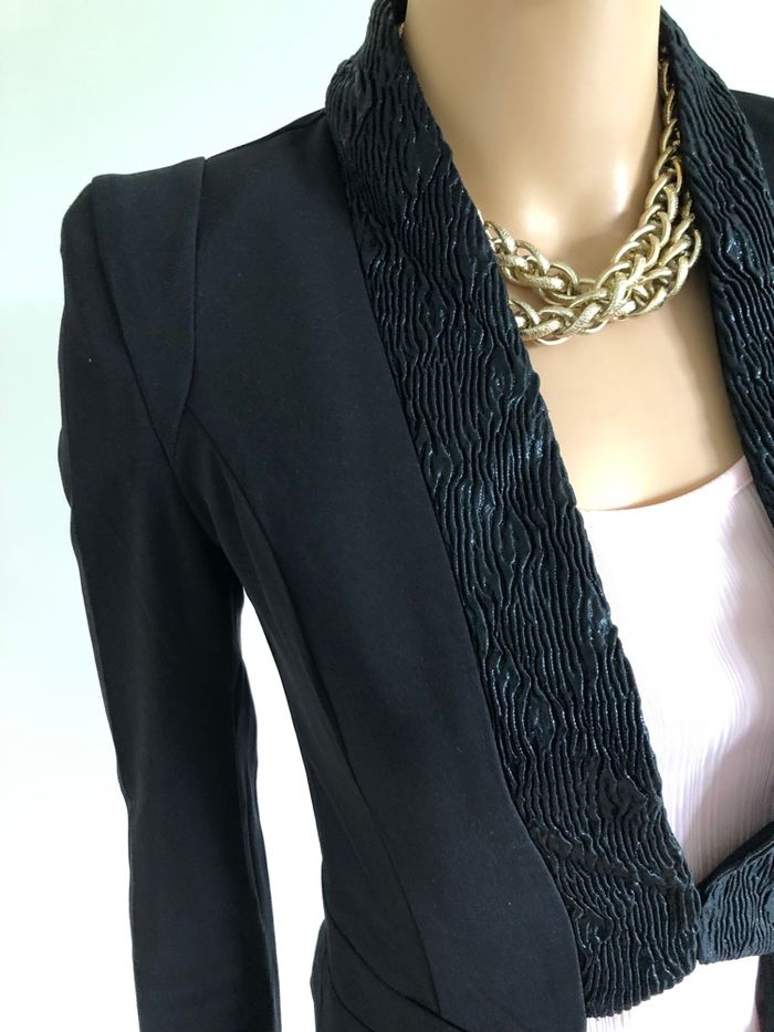 Blazer noir Molly Bracken taille XS jamais porté - photo numéro 4