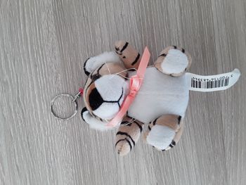 Porte-clé peluche tigre