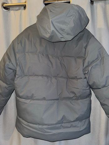 Doudoune grise à capuche Jack & Jones 