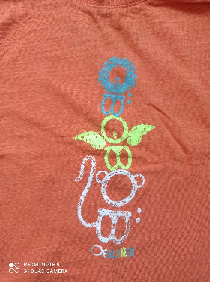 T-shirt fantaisie garçon, Obaibi, taille 12 mois (1 an) - photo numéro 2