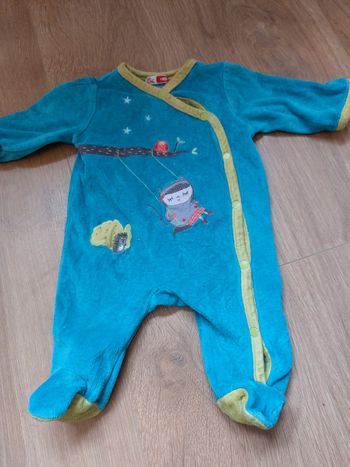 2 pyjamas velours 
