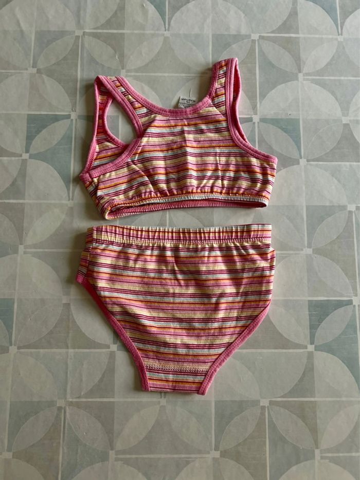 Ensemble sous vêtement fille - 8 ans - photo numéro 2