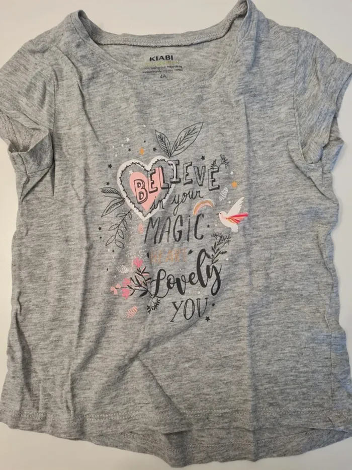 Tee shirt fille kiabi