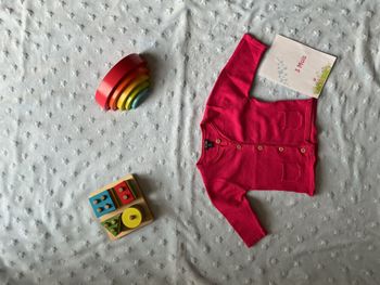 gilet léger fuchsia avec poches 3 mois kiabi