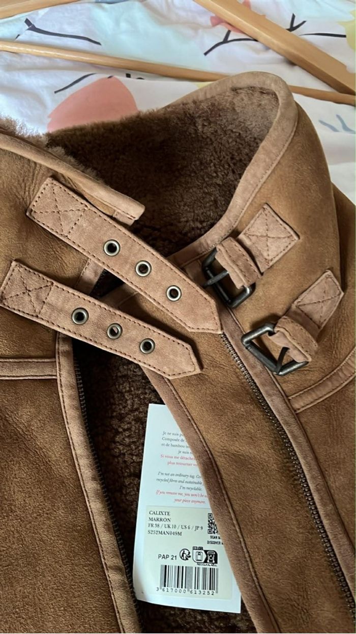 Veste calixte marron 38 - photo numéro 2