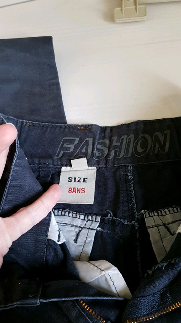 Pantalon gris fonce - photo numéro 4