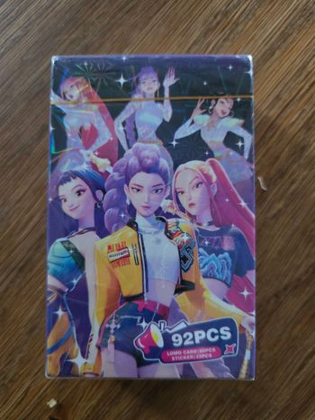 92 autocollants cartes stikers demon hunters kpop huntrix