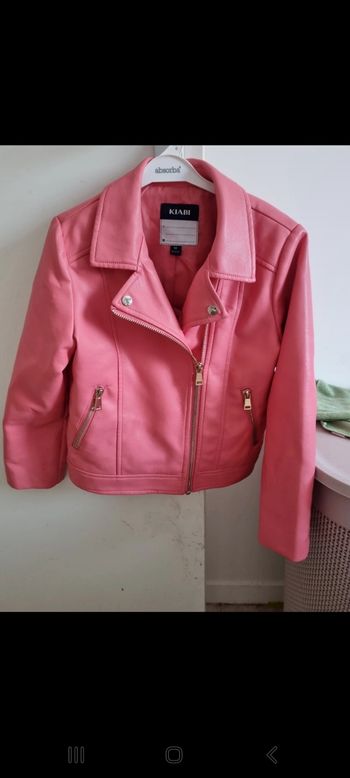 Veste rose perfecto 8 ans