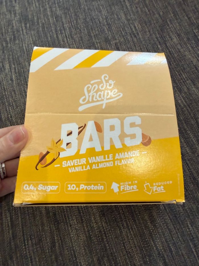 Lot de 14 barres Vanille Amande So Shape - photo numéro 3