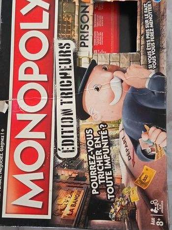 jeu Monopoly edition Tricheurs  de Hasbro dès 8 ans