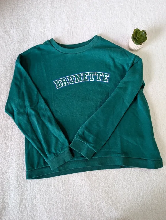 💚 Sweat femme brunette Kiabi – M - photo numéro 2