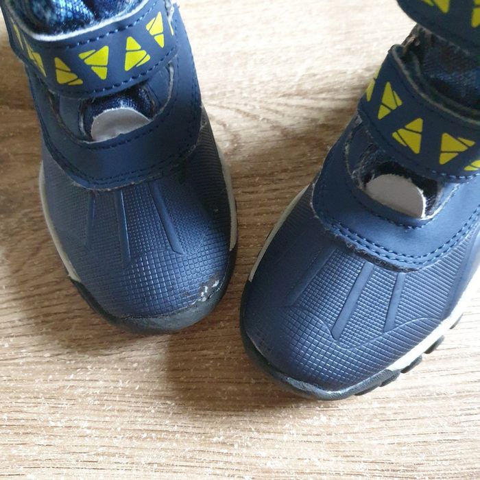 💙 Bottines fourrées à scratchs pointure 26 Lupilu #emyfleury_pointure26garçon - photo numéro 2