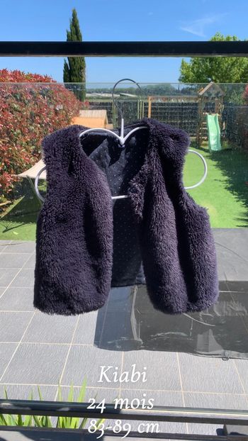 Veste sans manches filles