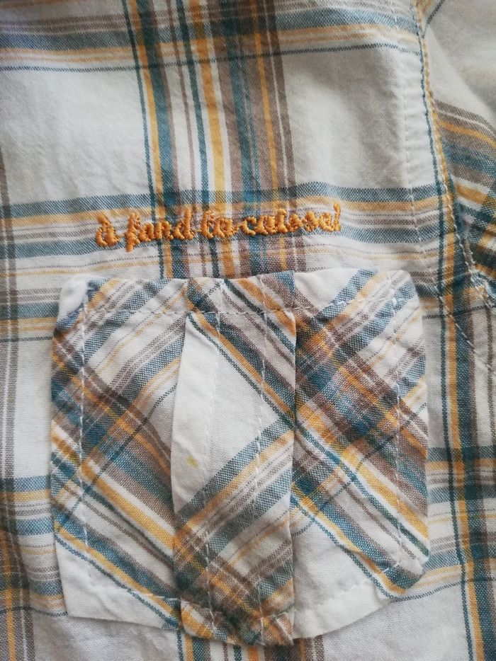 Chemise à carreaux garçon 6 mois tout compte fait - photo numéro 2