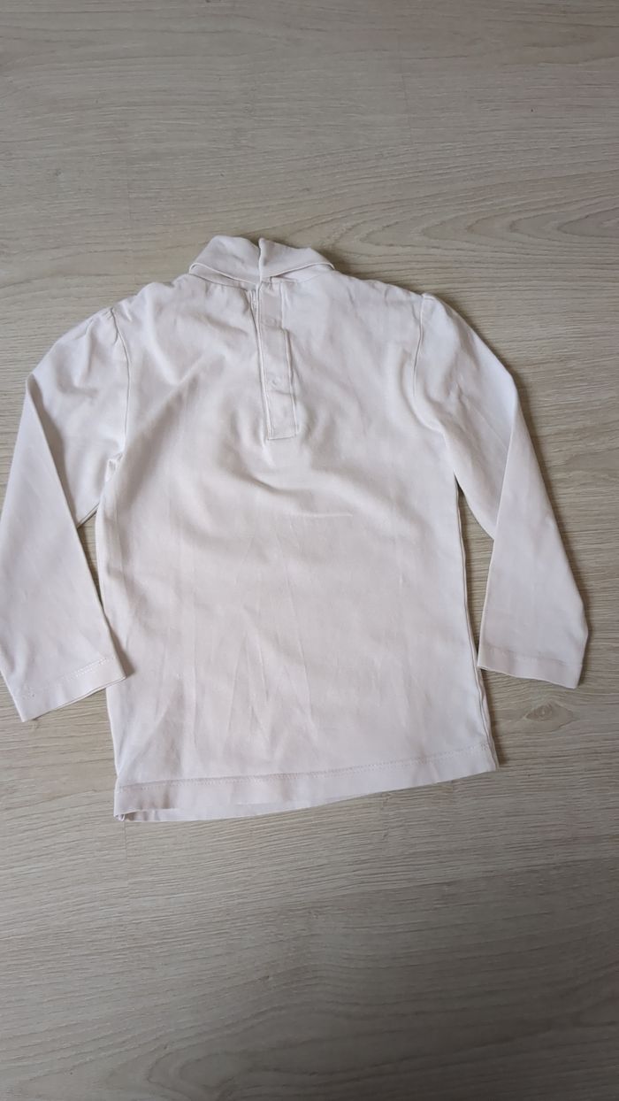 T-shirt col roulé blanc Kid Kanaï 4 ans - photo numéro 2