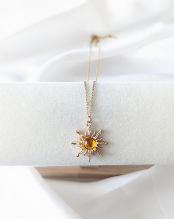 Collier soleil 