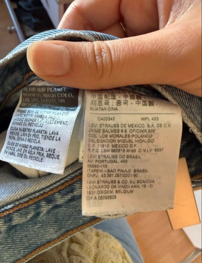 Jean 501 levis taille 36 - photo numéro 3