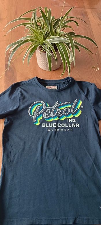 T-shirt pétrol