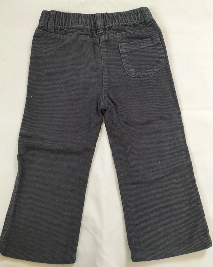 Pantalon velours gris 3 ans - photo numéro 2