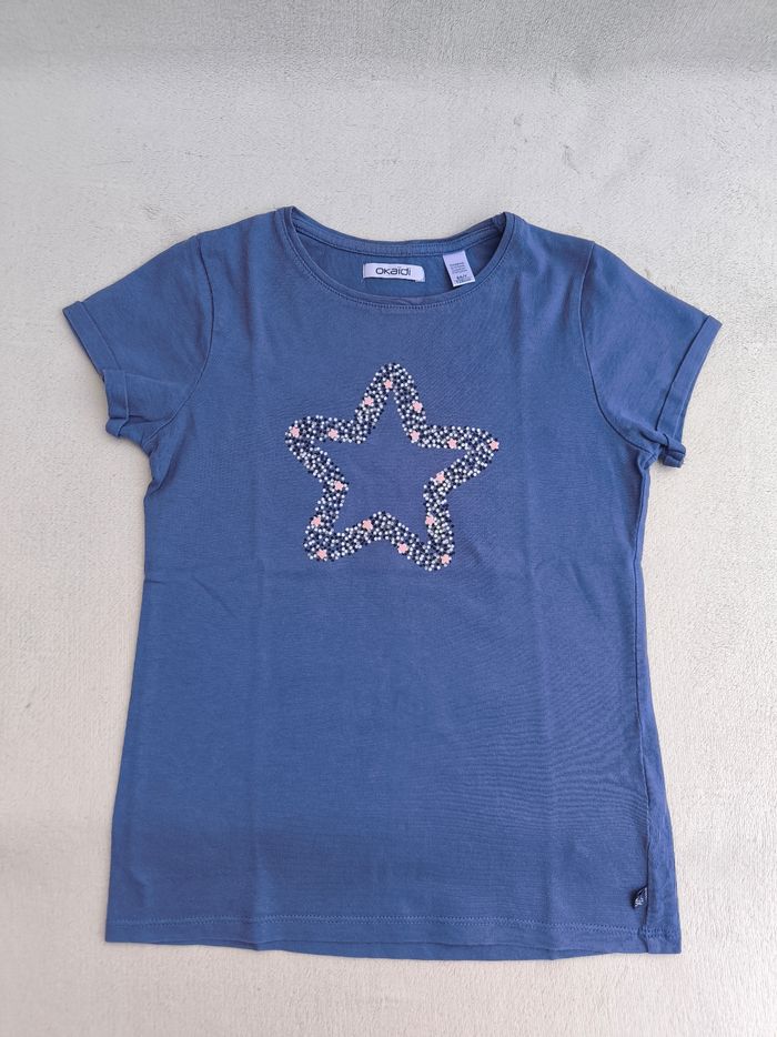 T-shirt fille Okaïdi 8 ans - photo numéro 2