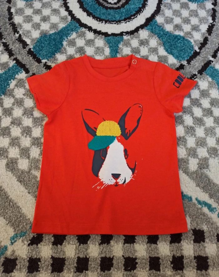 Lot de 2 t-shirts MC NeuFS - Taille 6 mois - photo numéro 3
