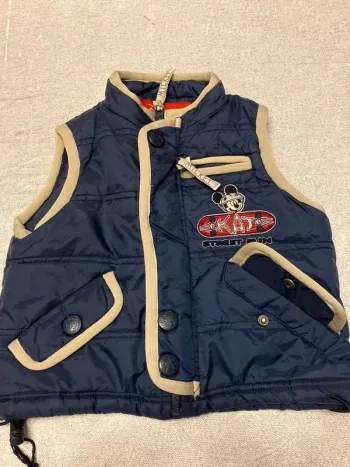 Doudoune sans manches Mickey – Disney – Taille 2 ans