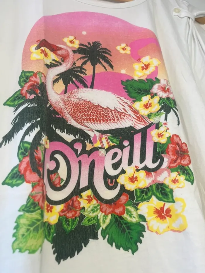🔹 T-shirt Blanc Tropical – O’Neill 🔹 - photo numéro 3