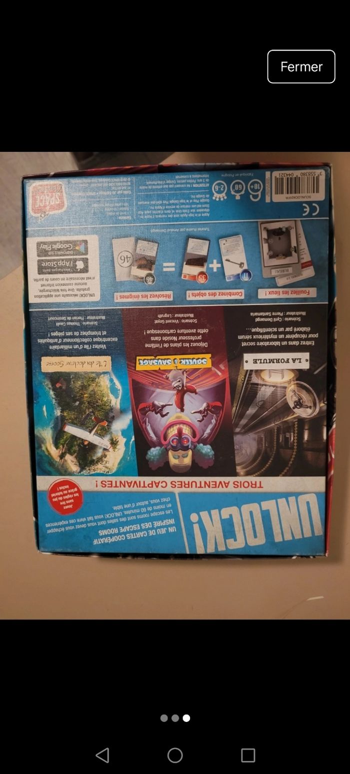 Jeu unlock - photo numéro 3