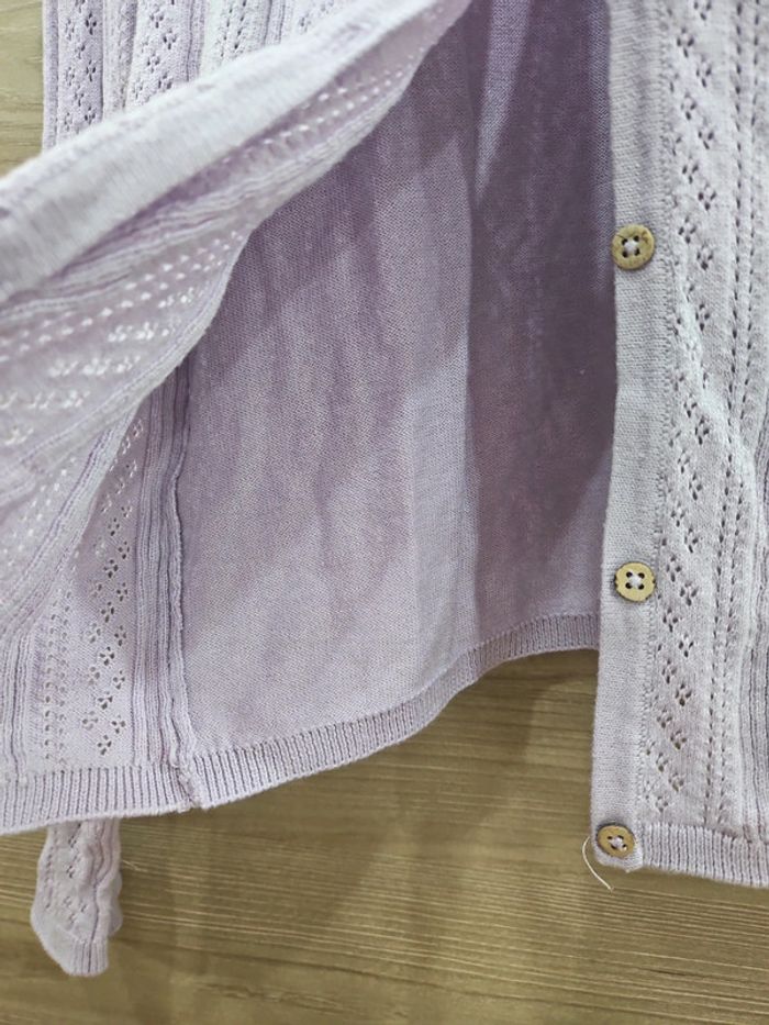 Gilet violet - photo numéro 3