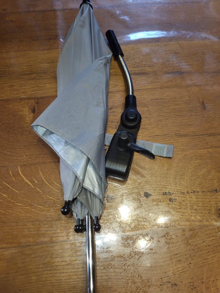 Ombrelle poussette pour bébé - photo numéro 5