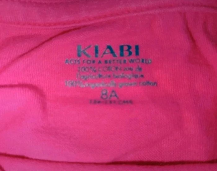 🌼 Tshirt manche longue taille 8 ans Kiabi 🩷 - photo numéro 3