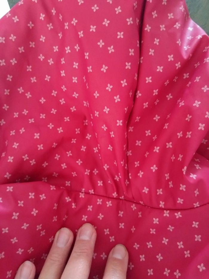 Parka ciré 3 ans rose bébé fille - photo numéro 6