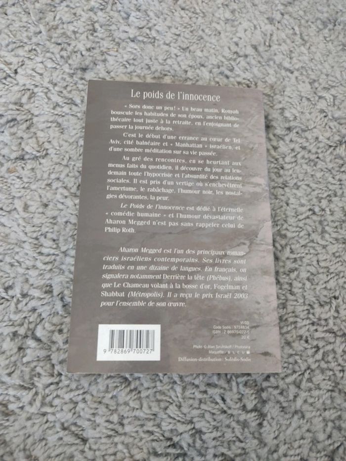 Le poids de l innocence - photo numéro 2