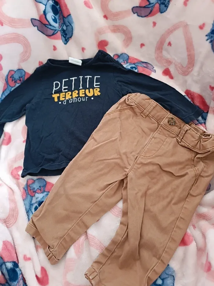 Ensemble Kiabi taille 12 mois