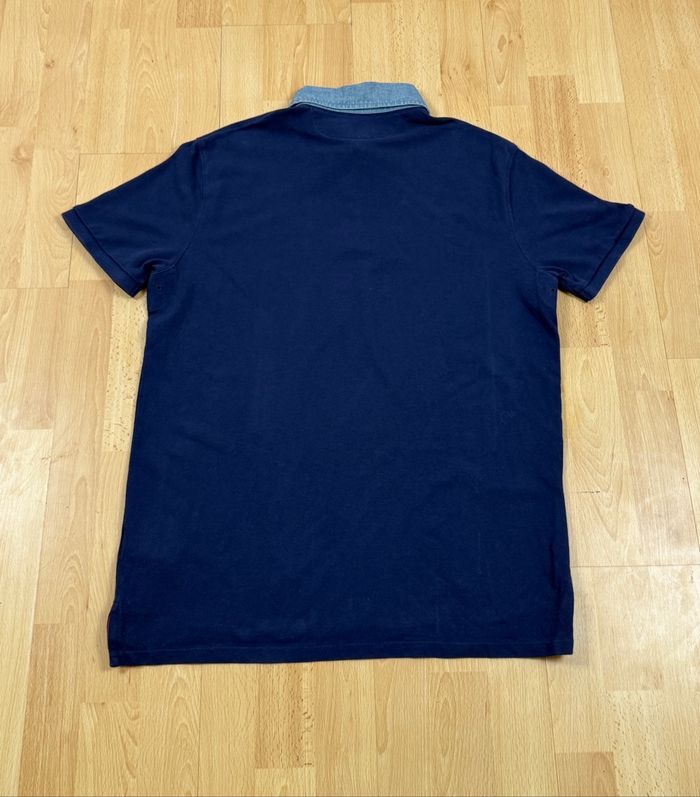 🔹 Polo Ralph Lauren USA – Col en jean – Taille L - photo numéro 3