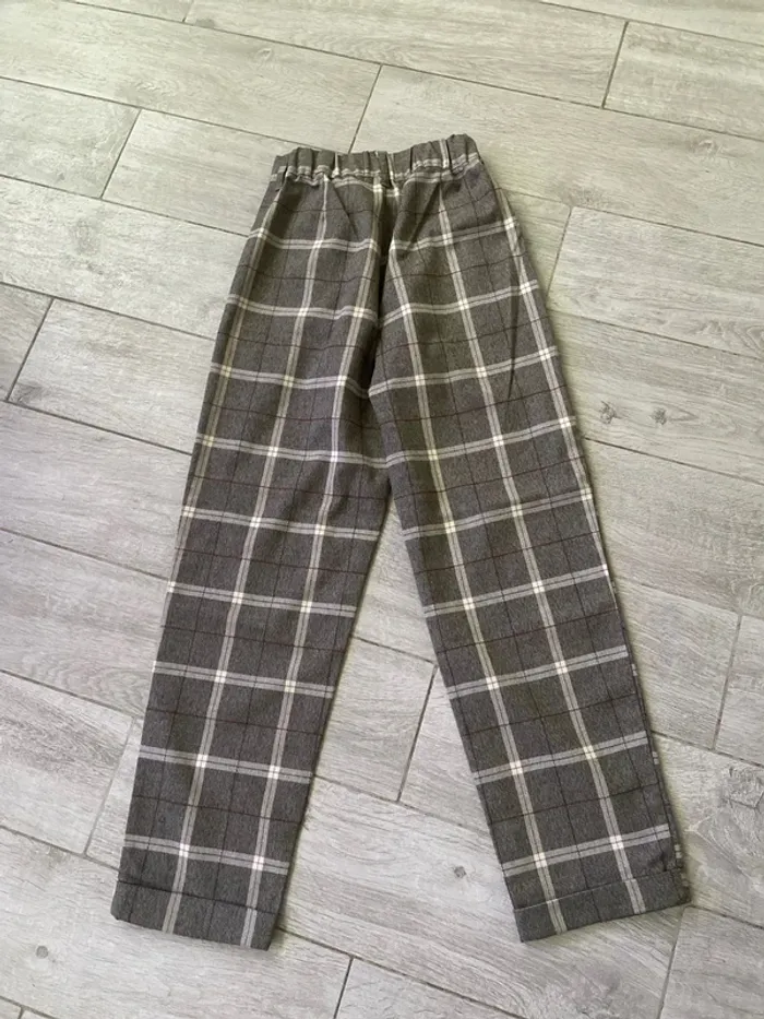 Pantalon à carreaux casual - taille 34 - photo numéro 3