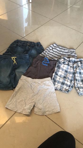 Lot 6 shorts pantacourts