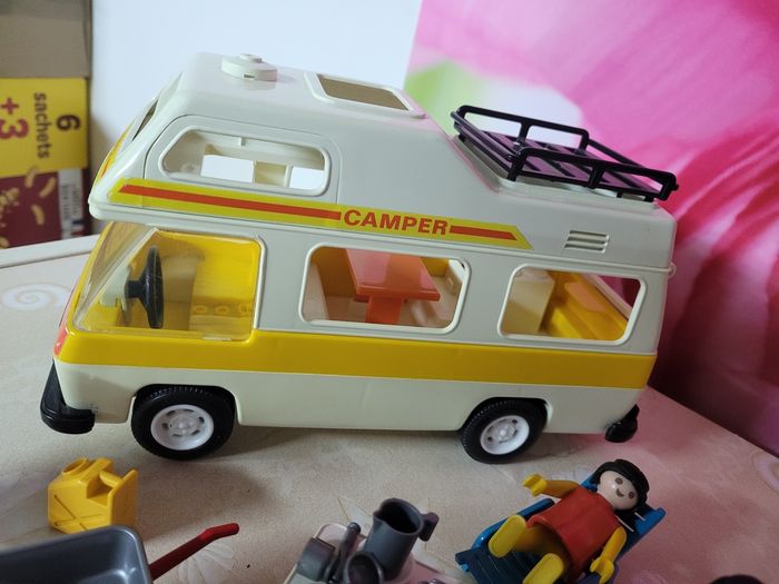 Camping car vintage playmobil - photo numéro 3
