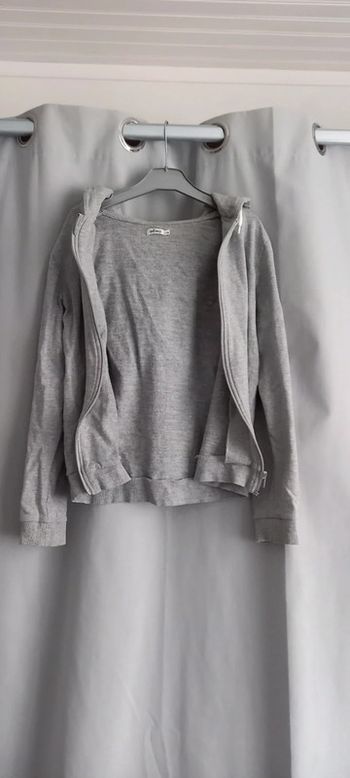 Gilet gris 14 ans gémo