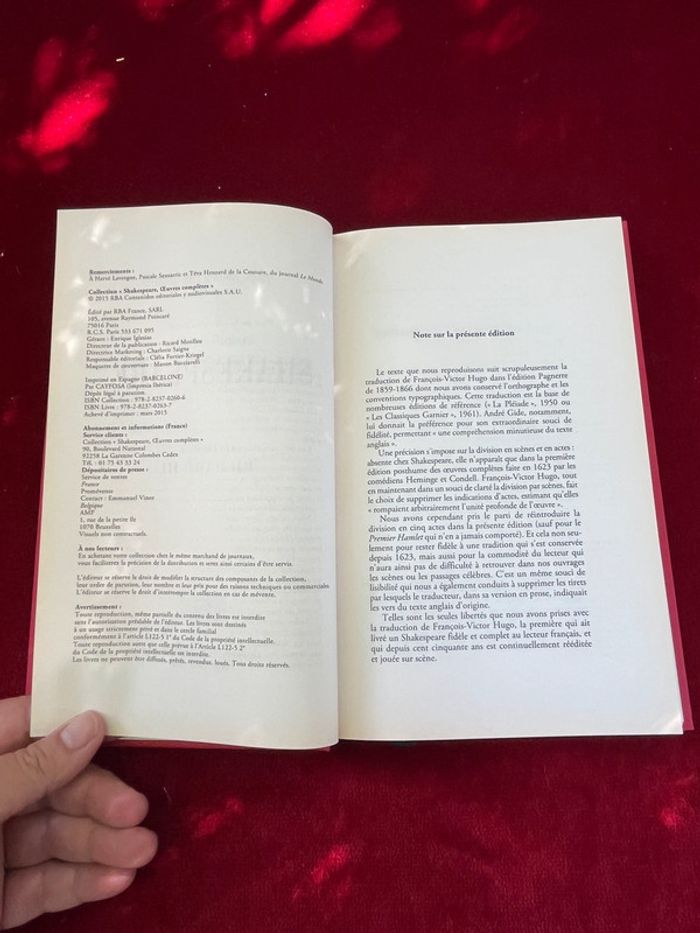 Œuvres complètes de Shakespeare – Édition François-Victor Hugo – 2 volumes - photo numéro 6