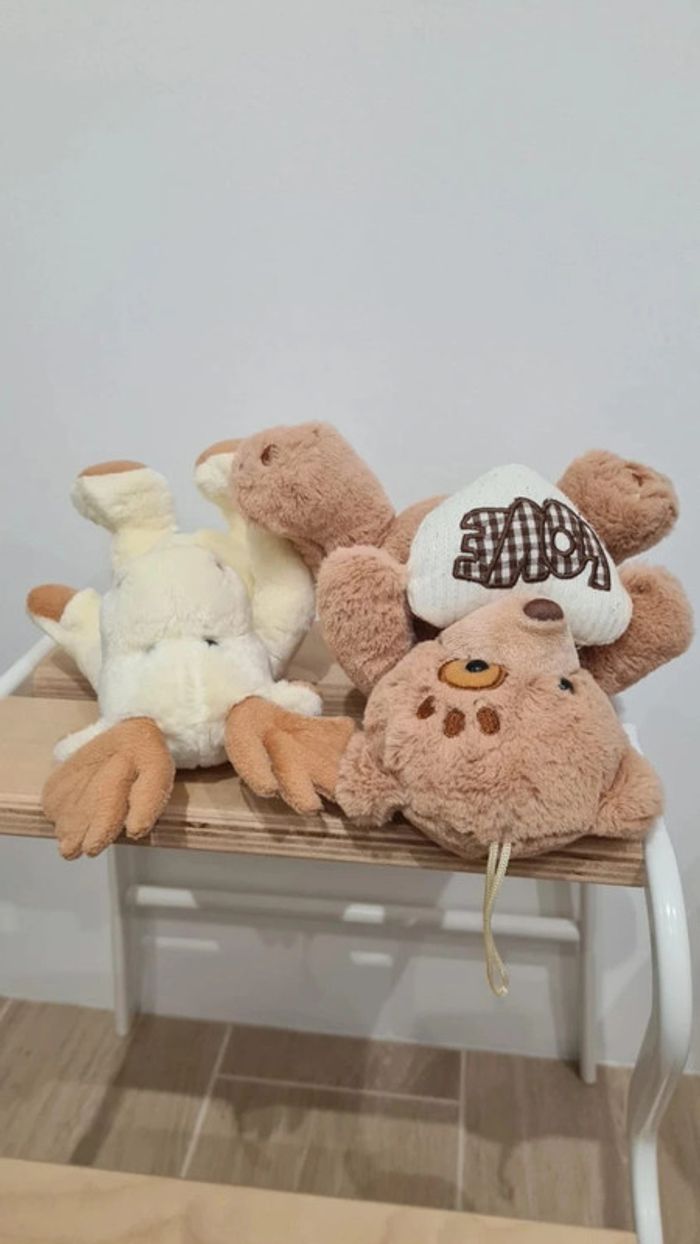 Lot 2 peluches 20 cm - photo numéro 7