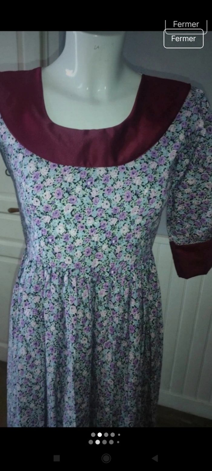 Très belle robe vintage f3 - photo numéro 3