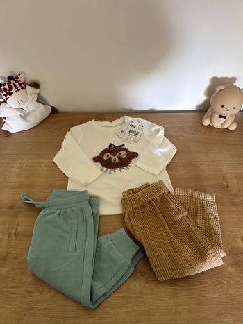 Ensemble bébé 3 pièces - taille 9 mois - Gémo - neuf avec étiquette