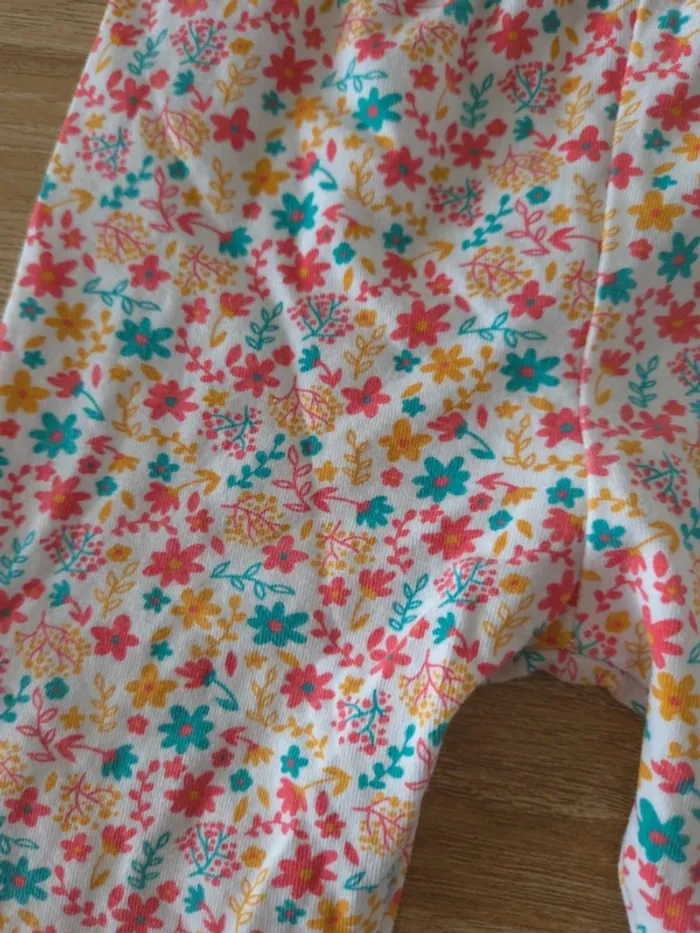 Legging fleuri 12 mois - photo numéro 2