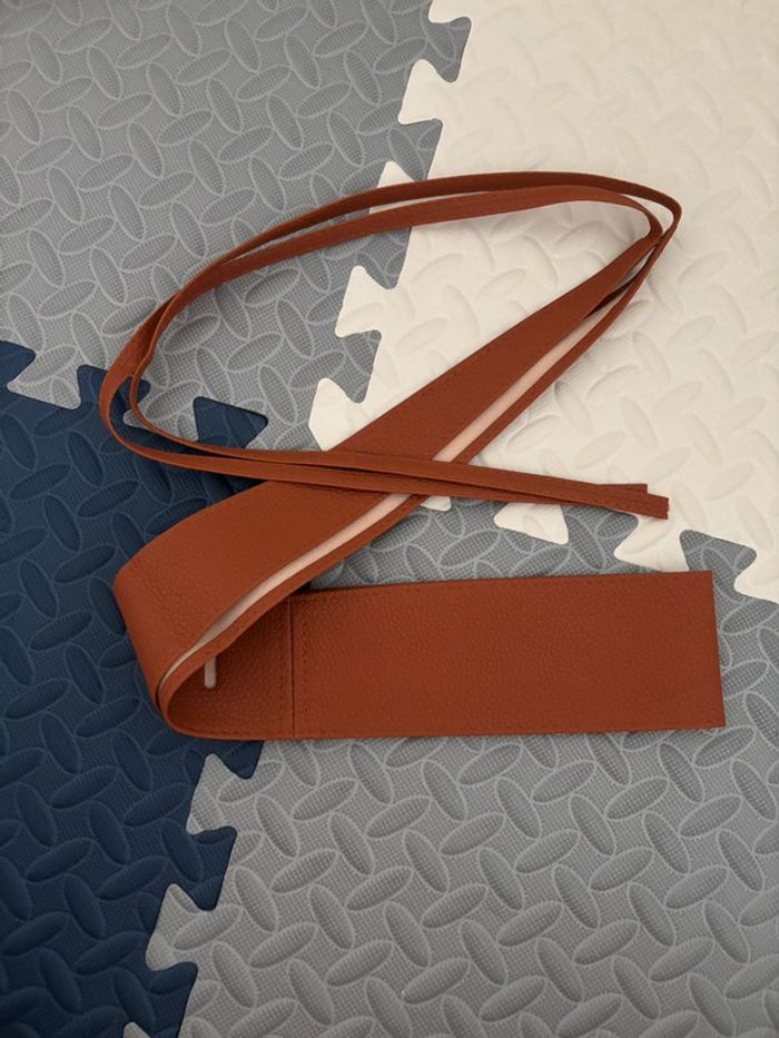 Ceinture à noué similicuir - photo numéro 2