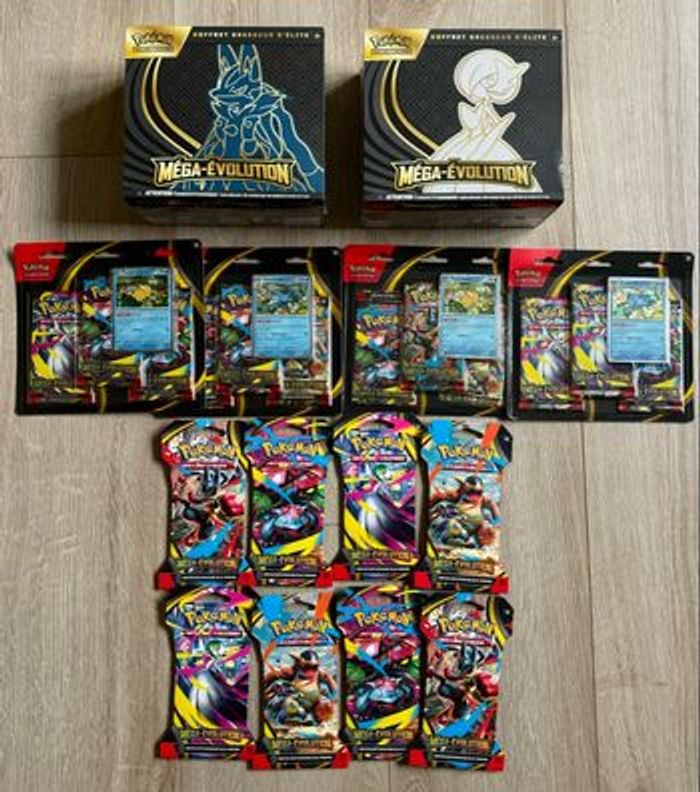 ETB Tripack Display Booster Pokemon Mega Evolution - photo numéro 3