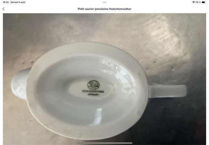 Petit saucier porcelaine Hutschenreuther - photo numéro 8