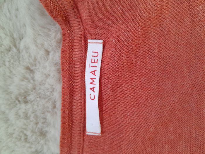 gilet orange femme - photo numéro 2