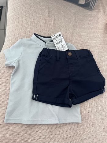 Ensemble short polo